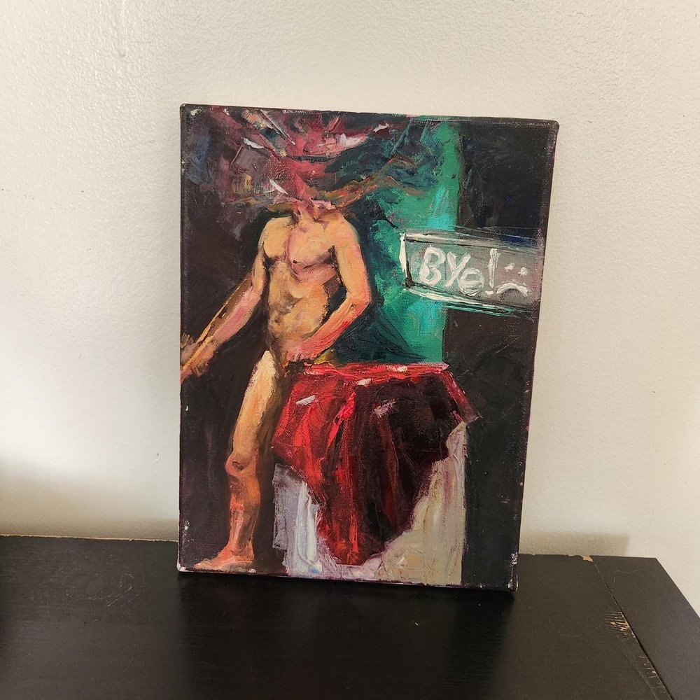 Original oil painting on canvas 
9x12